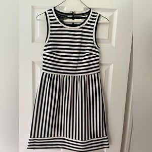 INC International Concepts Black and Whit  Dress